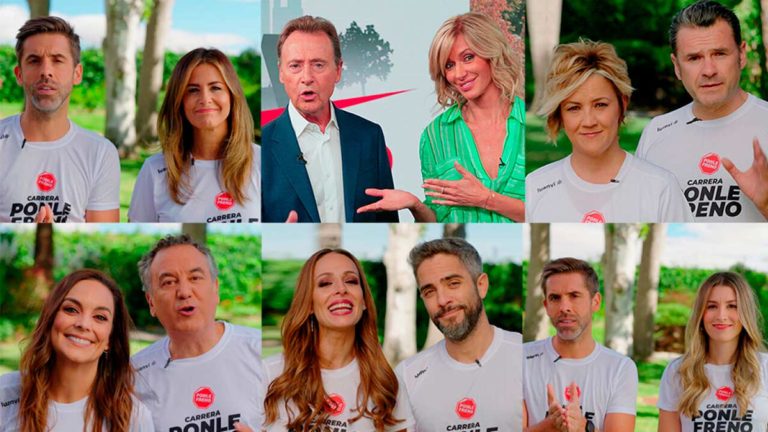 Rostros de Atresmedia invitan a participar en la carrera Ponle Freno 2022 de Madrid
